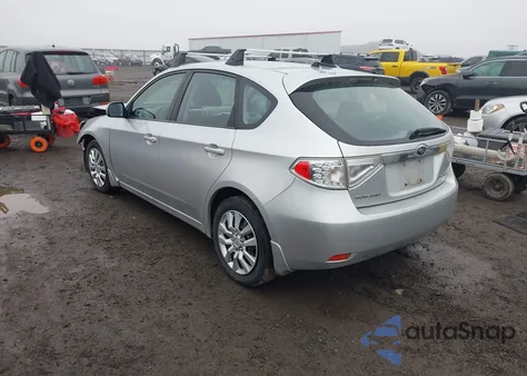 2008 Subaru Impreza 2.5I из США, поврежденный, VIN JF1GH61678H811827